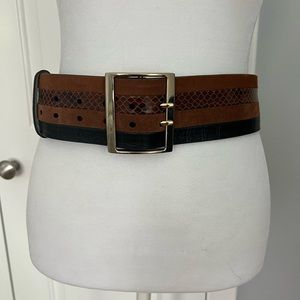 White House Black Market Wide fashion belt